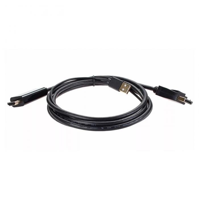 Аксессуар Vcom HDMI + USB - DisplayPort 1.8m CG599AC-1.8M от компании 2255 by - онлайн гипермаркет - фото 1