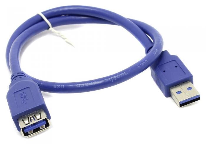 Аксессуар Vcom USB 3.0 AM-AF 0.5m VUS7065-0.5M от компании 2255 by - онлайн гипермаркет - фото 1