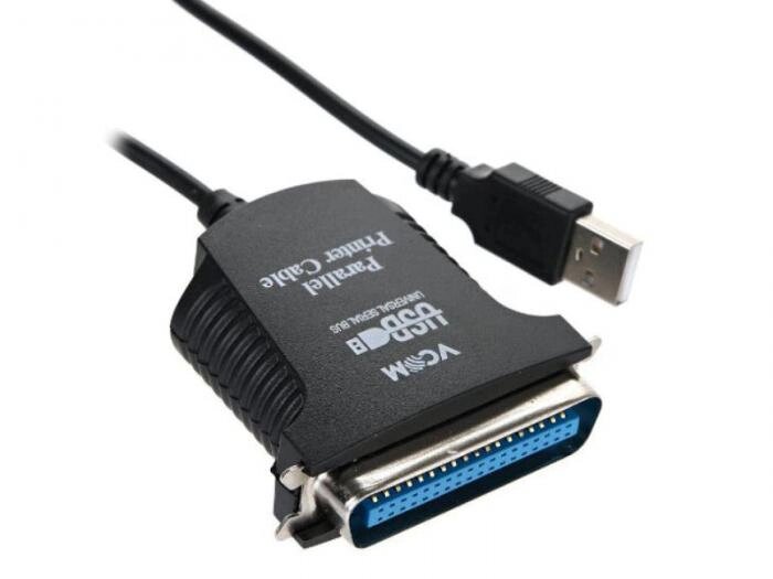 Аксессуар Vcom USB - LPT 1.8m VUS7052 от компании 2255 by - онлайн гипермаркет - фото 1