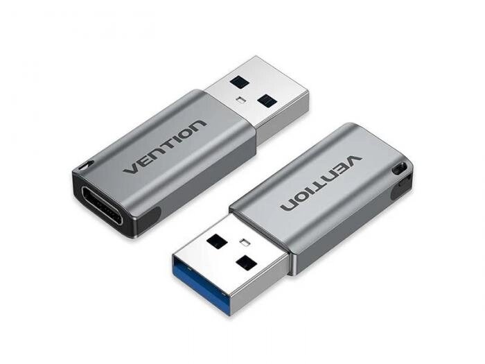 Аксессуар Vention OTG USB-C/F - USB 3.0 AM CDPH0 от компании 2255 by - онлайн гипермаркет - фото 1