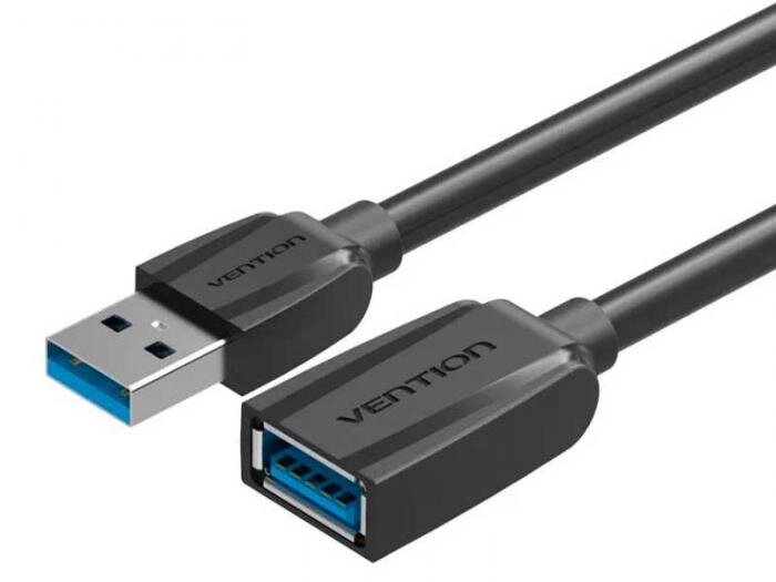 Аксессуар Vention USB 3.0 AM/AF 1.5м VAS-A45-B150 от компании 2255 by - онлайн гипермаркет - фото 1