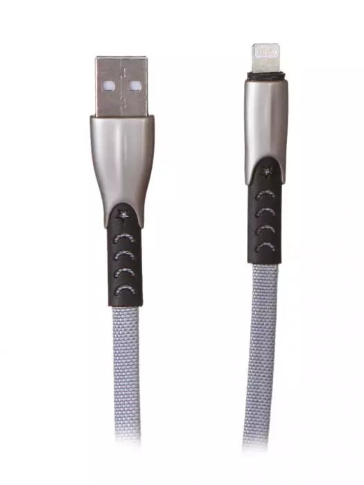Аксессуар WIIIX USB - Lightning 1m Grey CB740-U8-2A-CU-10GY от компании 2255 by - онлайн гипермаркет - фото 1