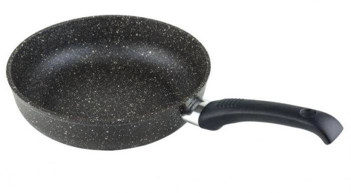 Антипригарная сковорода с мраморным покрытием CASTA 26 см сковородка с бакелитовой ручкой для газовой плиты от компании 2255 by - онлайн гипермаркет - фото 1