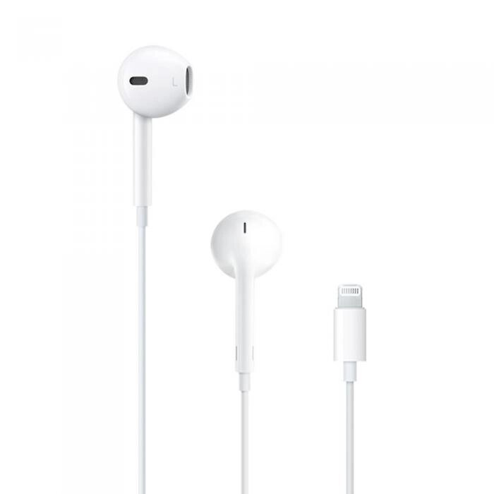 APPLE EarPods Lightning White MMTN2 от компании 2255 by - онлайн гипермаркет - фото 1