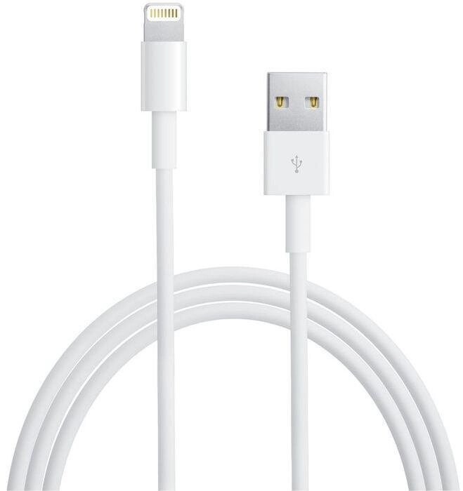 APPLE Lightning to USB Cable 2m для iPhone 5 / 5S / SE/iPod Touch 5th/iPod Nano 7th/iPad  4/iPad mini MD819 от компании 2255 by - онлайн гипермаркет - фото 1