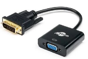 ATCOM (ат9214) DVI-D dual link (m) VGA (f) 0.1 m