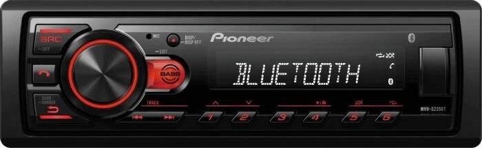 Автомагнитола Pioneer MVH-S235BT от компании 2255 by - онлайн гипермаркет - фото 1