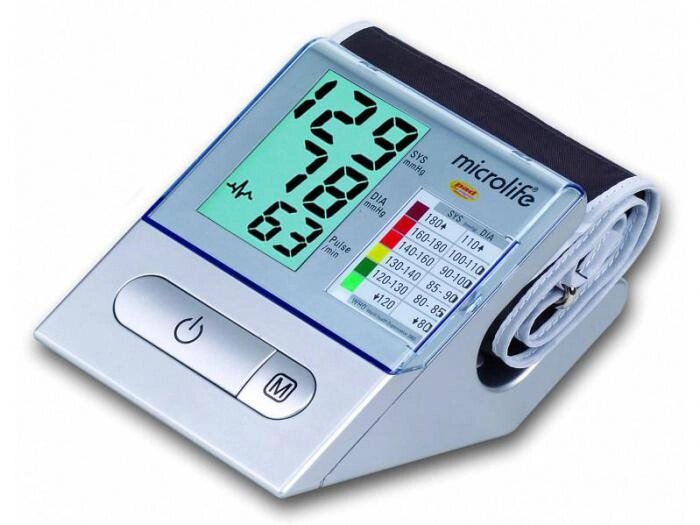 Автоматический тонометр на плечо Microlife BP A100 PAD электронный для измерения артериального давления от компании 2255 by - онлайн гипермаркет - фото 1