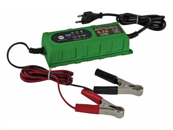 Автоматическое зарядное устройство AutoExpert BC-40 для аккумулятора АКБ 12V мото авто от компании 2255 by - онлайн гипермаркет - фото 1