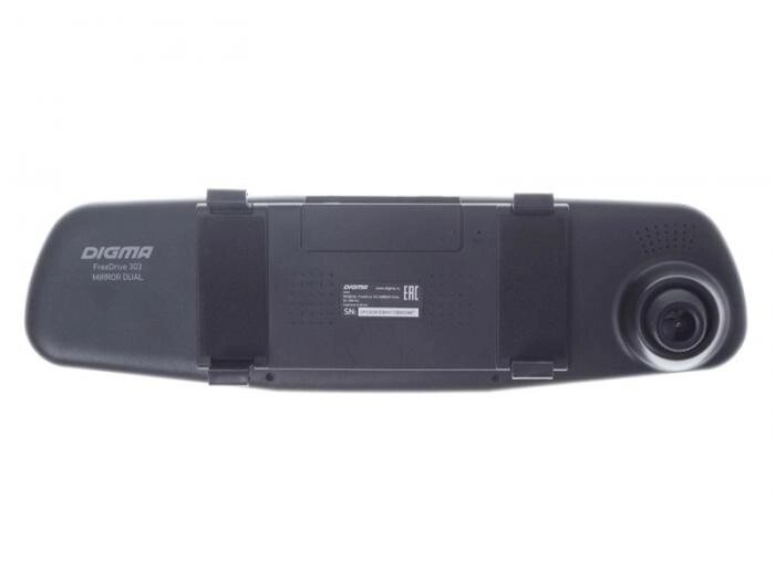 Автомобильный видеорегистратор Digma FreeDrive 303 Mirror Dual зеркало с двумя камерами от компании 2255 by - онлайн гипермаркет - фото 1