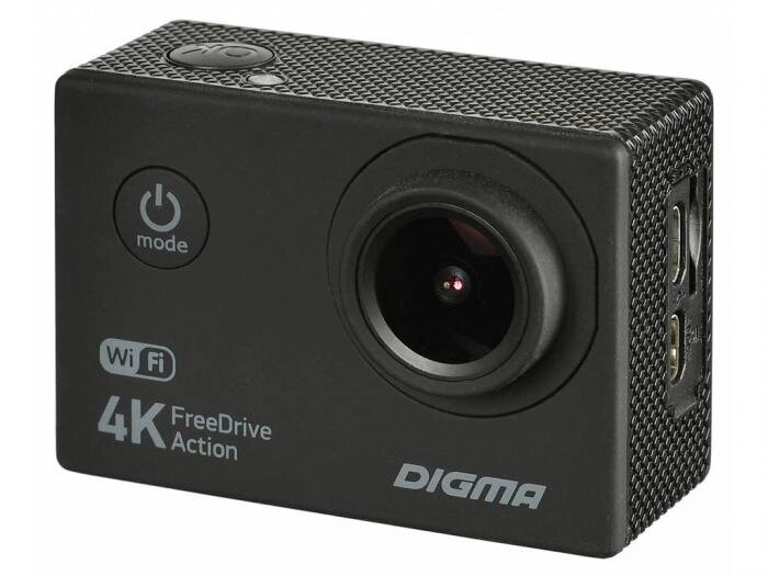 Автомобильный видеорегистратор Digma FreeDrive Action Ultra hd 4k WiFi авторегистратор регистратор видеокамера от компании 2255 by - онлайн гипермаркет - фото 1