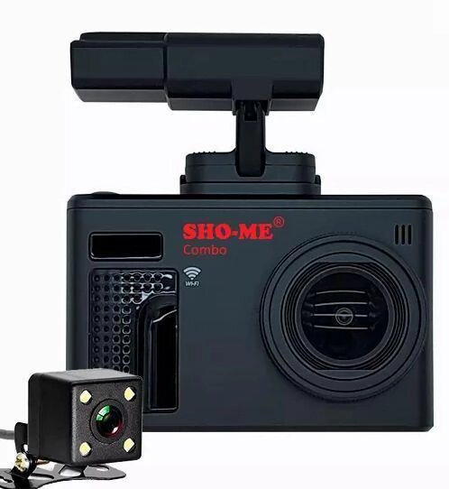 Автомобильный видеорегистратор SHO-ME COMBO NOTE WIFI DUO с парковочной камерой заднего вида от компании 2255 by - онлайн гипермаркет - фото 1