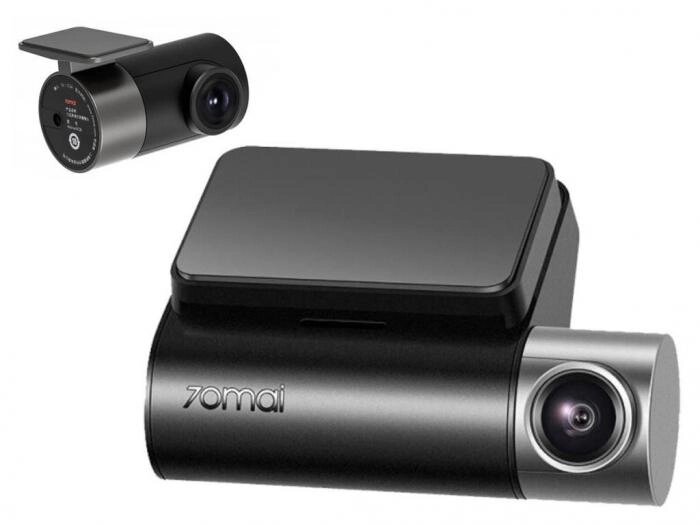 Автомобильный видеорегистратор Xiaomi 70Mai Dash Cam Pro Plus регистратор с камерой заднего вида от компании 2255 by - онлайн гипермаркет - фото 1