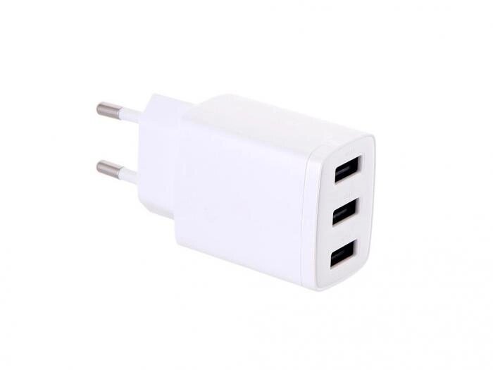 Baseus Compact Charger 3U 17W EU White CCXJ020102 от компании 2255 by - онлайн гипермаркет - фото 1