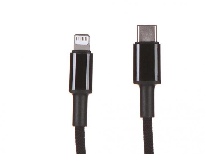 Baseus High Density Braided USB Type-C - Lightning 20W 2m Black CATLGD-A01 от компании 2255 by - онлайн гипермаркет - фото 1