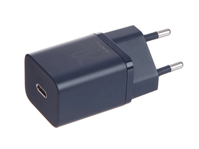 Baseus Super Si Quick Charger 1C 20W EU Blue CCSUP-B03 от компании 2255 by - онлайн гипермаркет - фото 1