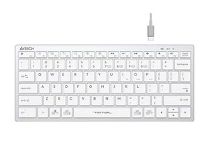 Беспроводная клавиатура A4Tech Fstyler FBX51C белая Bluetooth