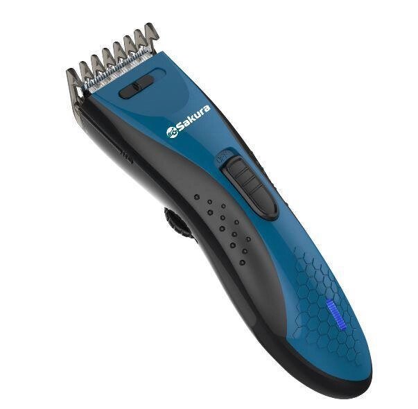 Беспроводная машинка для стрижки волос SAKURA SA-5175BL-U аккумуляторная от компании 2255 by - онлайн гипермаркет - фото 1