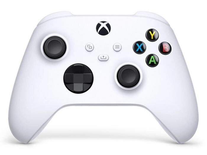 Беспроводной геймпад Microsoft Xbox Robot White QAS-00002 игровой джойстик манипулятор контроллер от компании 2255 by - онлайн гипермаркет - фото 1
