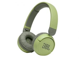 Беспроводные bluetooth наушники с микрофоном JBL JR 310BT Green JBLJR310BTGRN накладные зеленые