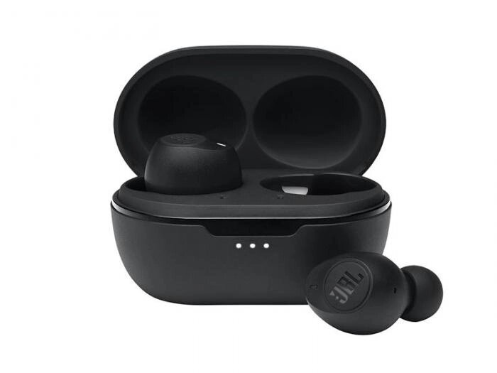 Беспроводные bluetooth наушники с микрофоном JBL Tune 115 TWS черные затычки для телефона телевизора от компании 2255 by - онлайн гипермаркет - фото 1
