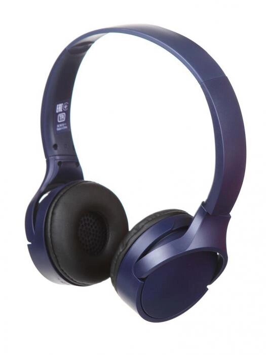Беспроводные bluetooth наушники с микрофоном Panasonic RB-HF420BGEA синие накладные от компании 2255 by - онлайн гипермаркет - фото 1