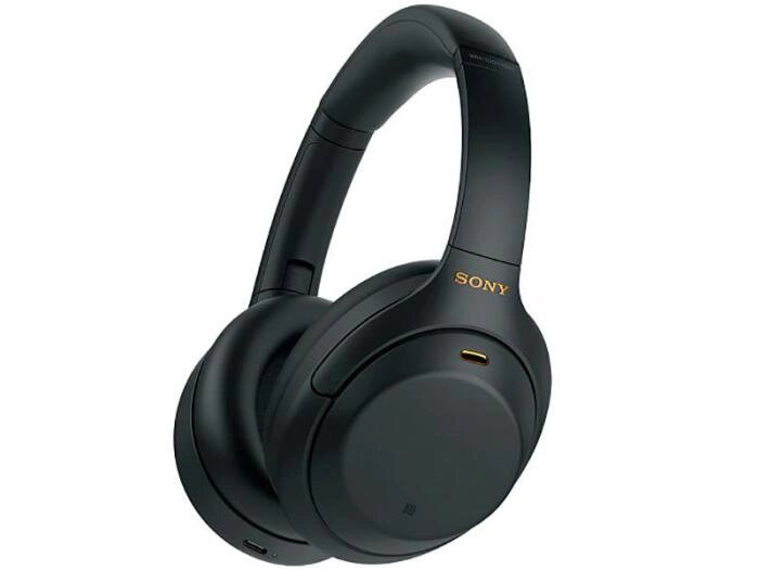 Беспроводные накладные блютуз наушники Sony WH-1000XM4 Black bluetooth большие от компании 2255 by - онлайн гипермаркет - фото 1