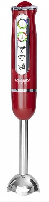 Блендер домашний погружной DELTA LUX DL-7039 красный от компании 2255 by - онлайн гипермаркет - фото 1