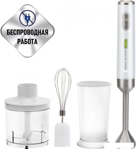 Блендер Polaris PHB 0746 CordLess, погружной, белый