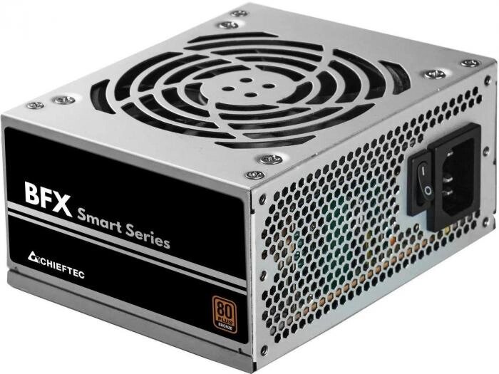 Блок питания CHIEFTEC SMART BFX-450BS,  450Вт,  90мм,  серый от компании 2255 by - онлайн гипермаркет - фото 1