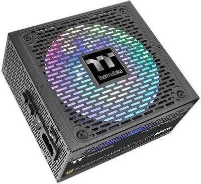 Блок питания Thermaltake Toughpower GF1 ARGB,  850Вт,  140мм,  черный, retail [ps-tpd-0850f3fage-1] от компании 2255 by - онлайн гипермаркет - фото 1