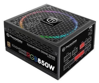 Блок питания Thermaltake Toughpower Grand RGB Sync,  850Вт,  140мм,  черный, retail [ps-tpg-0850fpcgeu-s] от компании 2255 by - онлайн гипермаркет - фото 1