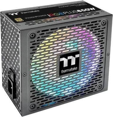 Блок питания Thermaltake Toughpower iRGB Plus (DIGITAL),  850Вт,  140мм,  черный, retail [ps-tpi-0850f3fdge-1] от компании 2255 by - онлайн гипермаркет - фото 1