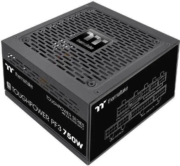 Блок питания Thermaltake Toughpower PF3 Gen. 5,  750Вт,  120мм,  черный, retail [ps-tpd-0750fnfape-3] от компании 2255 by - онлайн гипермаркет - фото 1