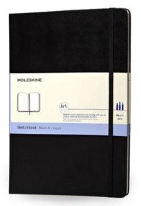 Блокнот Moleskine Art, 104стр, твердая обложка, черный [artqp063]