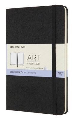 Блокнот Moleskine Art Sketchbook,  88стр,  твердая обложка,  черный [artqp054] от компании 2255 by - онлайн гипермаркет - фото 1