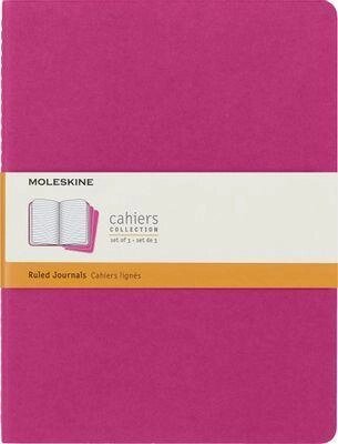 Блокнот Moleskine Cahier Journal,  120стр,  в линейку,  розовый неон [ch021d17] от компании 2255 by - онлайн гипермаркет - фото 1