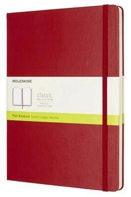 Блокнот Moleskine CLASSIC,  192стр,  без разлиновки,  твердая обложка,  красный [qp092f2] от компании 2255 by - онлайн гипермаркет - фото 1