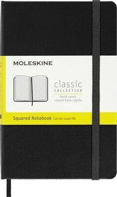 Блокнот Moleskine CLASSIC,  192стр,  в клеточку,  твердая обложка,  черный [mm712] от компании 2255 by - онлайн гипермаркет - фото 1