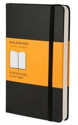 Блокнот Moleskine CLASSIC,  192стр,  в линейку,  твердая обложка,  черный [mm710] от компании 2255 by - онлайн гипермаркет - фото 1