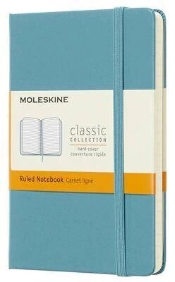 Блокнот Moleskine CLASSIC,  192стр,  в линейку,  твердая обложка,  голубой [mm710b35] от компании 2255 by - онлайн гипермаркет - фото 1