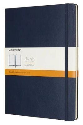 Блокнот Moleskine CLASSIC,  192стр,  в линейку,  твердая обложка,  синий [qp090b20] от компании 2255 by - онлайн гипермаркет - фото 1