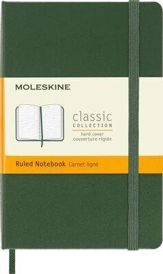 Блокнот MOLESKINE Classic,  192стр,  в линейку,  твердая обложка,  зеленый [mm710k15] от компании 2255 by - онлайн гипермаркет - фото 1