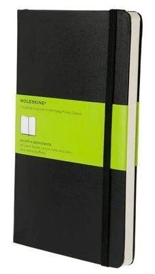 Блокнот Moleskine CLASSIC,  240стр,  без разлиновки,  твердая обложка,  черный [qp062] от компании 2255 by - онлайн гипермаркет - фото 1