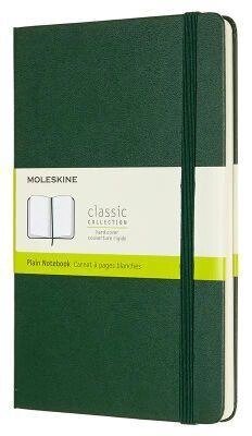 Блокнот MOLESKINE Classic,  240стр,  без разлиновки,  твердая обложка,  зеленый [qp062k15] от компании 2255 by - онлайн гипермаркет - фото 1