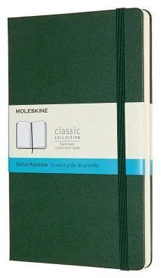 Блокнот Moleskine Classic,  240стр,  пунктир,  твердая обложка,  зеленый [qp066k15] от компании 2255 by - онлайн гипермаркет - фото 1