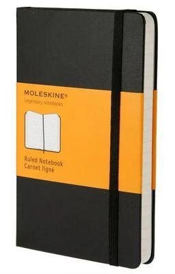 Блокнот MOLESKINE Classic,  240стр,  в линейку,  твердая обложка,  черный [qp060] от компании 2255 by - онлайн гипермаркет - фото 1