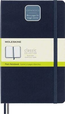 Блокнот Moleskine Classic Expended,  400стр,  без разлиновки,  твердая обложка,  синий сапфир [qp062expb20] от компании 2255 by - онлайн гипермаркет - фото 1