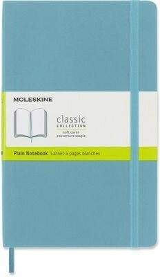 Блокнот Moleskine Classic Soft,  192стр,  без разлиновки,  мягкая обложка,  голубой [qp618b35] от компании 2255 by - онлайн гипермаркет - фото 1