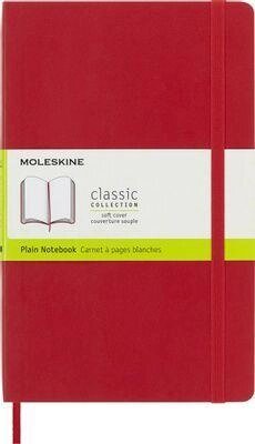 Блокнот Moleskine Classic Soft,  192стр,  без разлиновки,  мягкая обложка,  красный [qp618f2] от компании 2255 by - онлайн гипермаркет - фото 1